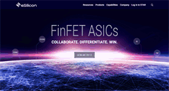 Desktop Screenshot of esilicon.com